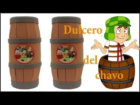 COMO HACER DULCERO DEL CHAVO DEL OCHO - YouTube