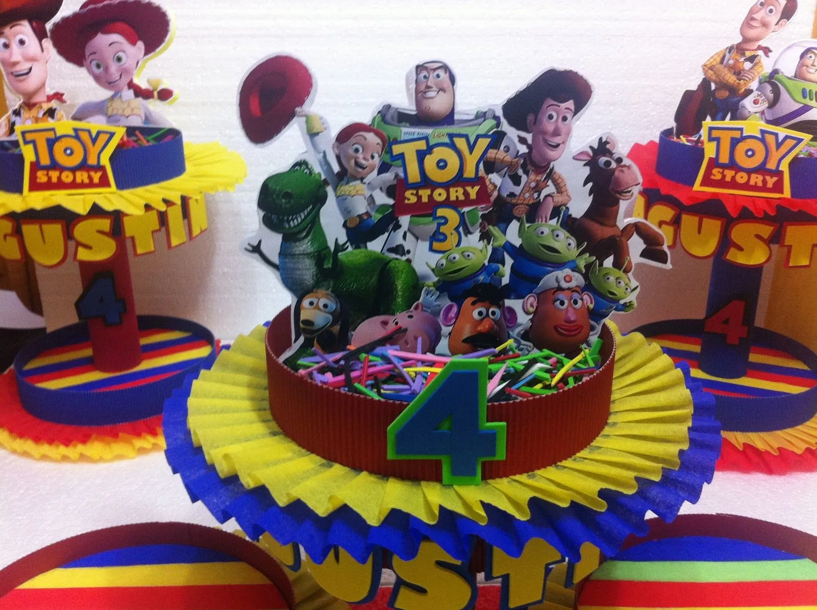 Dulceros para cumpleaños con toy story - Imagui