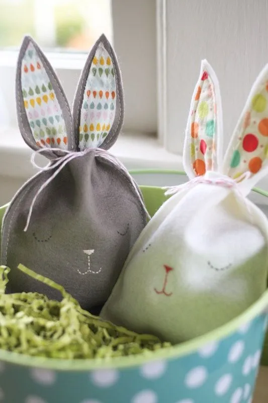Como hacer dulceros de conejo para recuerdos infantiles