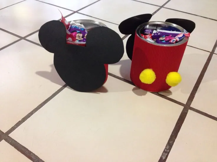 Dulceros de Mickey Mouse para fiestas infantiles - Imagui