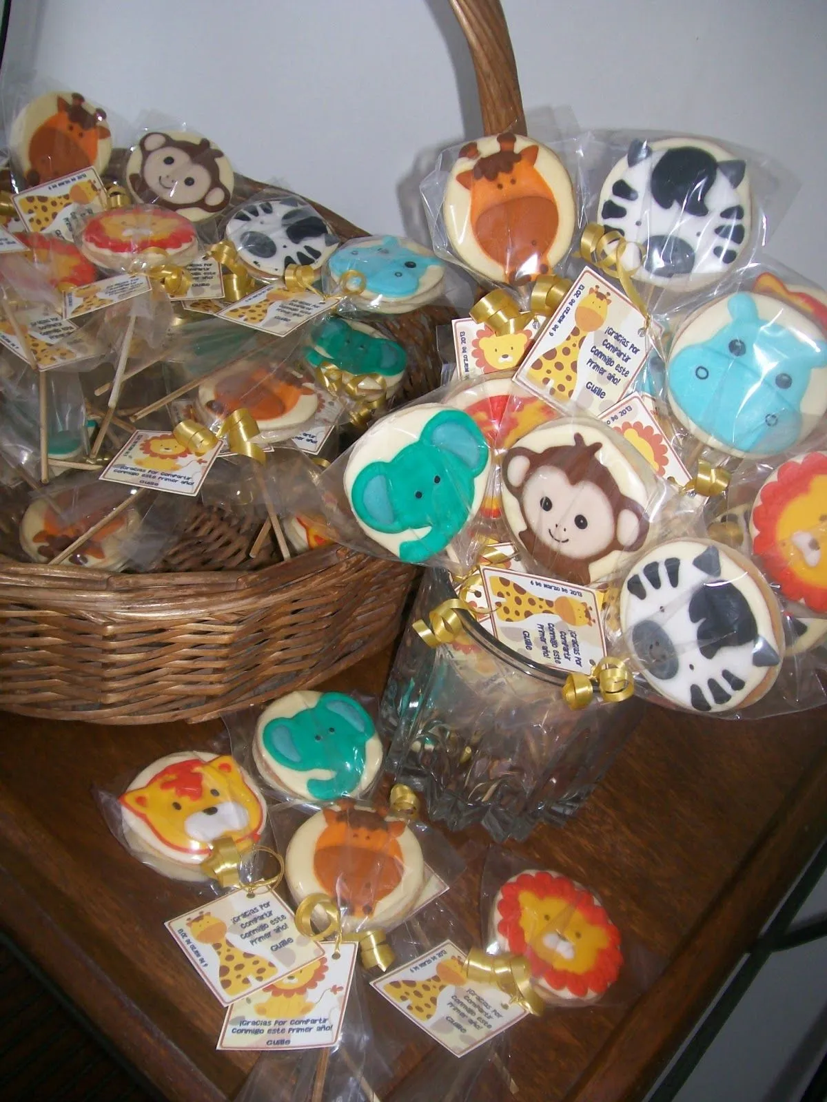 Dulces y Colores: Animales de la selva Dulces y Colores: Animales de la selva