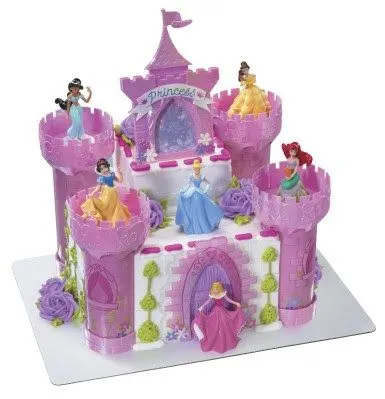 Dulzura Magica: Bizcocho del castillo de las princesas de Disney! Dulzura Magica: Bizcocho del castillo de las princesas de Disney!