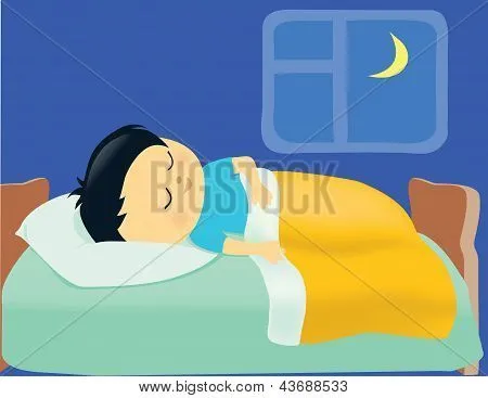 Durmiendo en la cama dibujos animados - Imagui