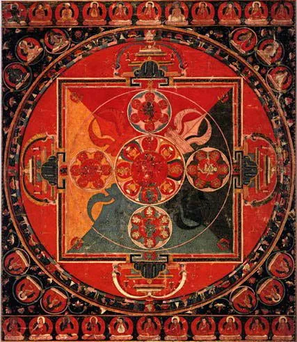 Early Tibetan Mandalas : page 14  Early Tibetan Mandalas : page 14