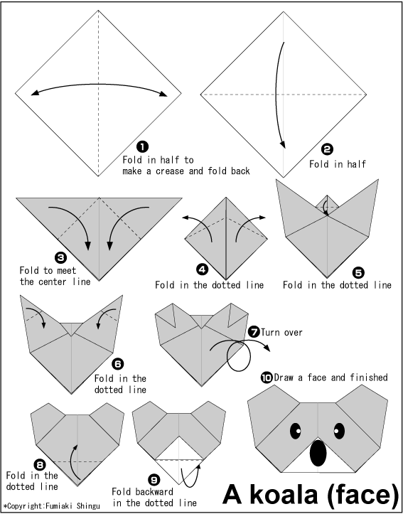 Easy Origami Tutorial on Pinterest | Easy Origami, Origami ...