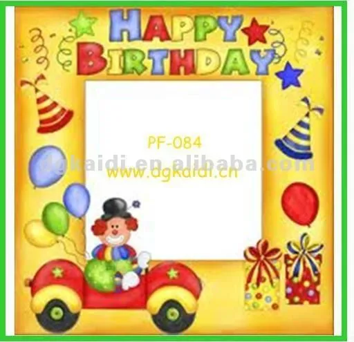 Eco-pvc feliz cumpleaños marco de fotos-Portafotos-Identificación ... Eco-pvc feliz cumpleaños marco de fotos-Portafotos-Identificación ...