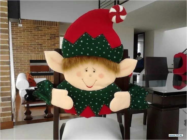 CUBRESILLAS NAVIDEÑOS on Pinterest | Christmas Chair, Navidad and ...