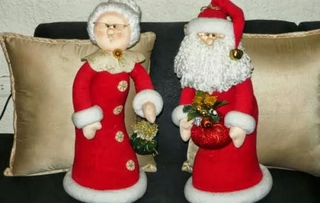 Muñecos navideños 2014 moldes gratis - Imagui