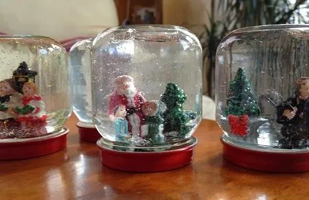EcoNotas.com: Ideas para Reciclar Frascos de Vidrio para Navidad