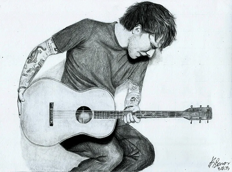 Ed Sheeran by KarolBarros on DeviantArt