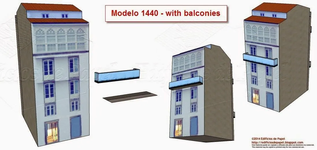 Edificios de Papel-Free Paper Models-Gratis tu Casa de Papel This is the  model we were working on when the mo… | Modelo de papel, Modelos de papel  gratis, Edificios