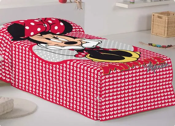 Edredón Minnie Mouse Hearts | Dormitia