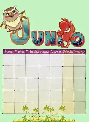 Educa Con Igualdad: Calendario del mes de junio Educa Con Igualdad: Calendario del mes de junio