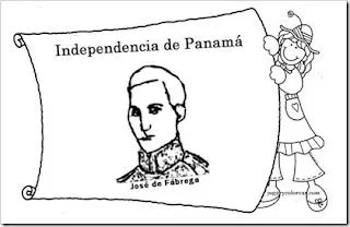 Educa Con Igualdad: Dibujos para colorear símbolos patrios de Panamá