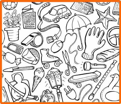 Dibujos para colorear objetos de aseo personal - Imagui Dibujos para colorear objetos de aseo personal - Imagui