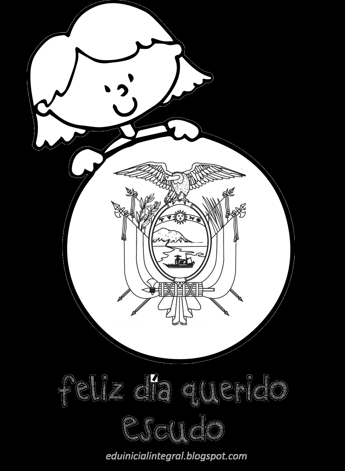 Educación Inicial para Todos: Escudo del Ecuador Educación Inicial para Todos: Escudo del Ecuador