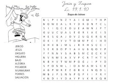 Crucigramas cristianos para niños - Imagui