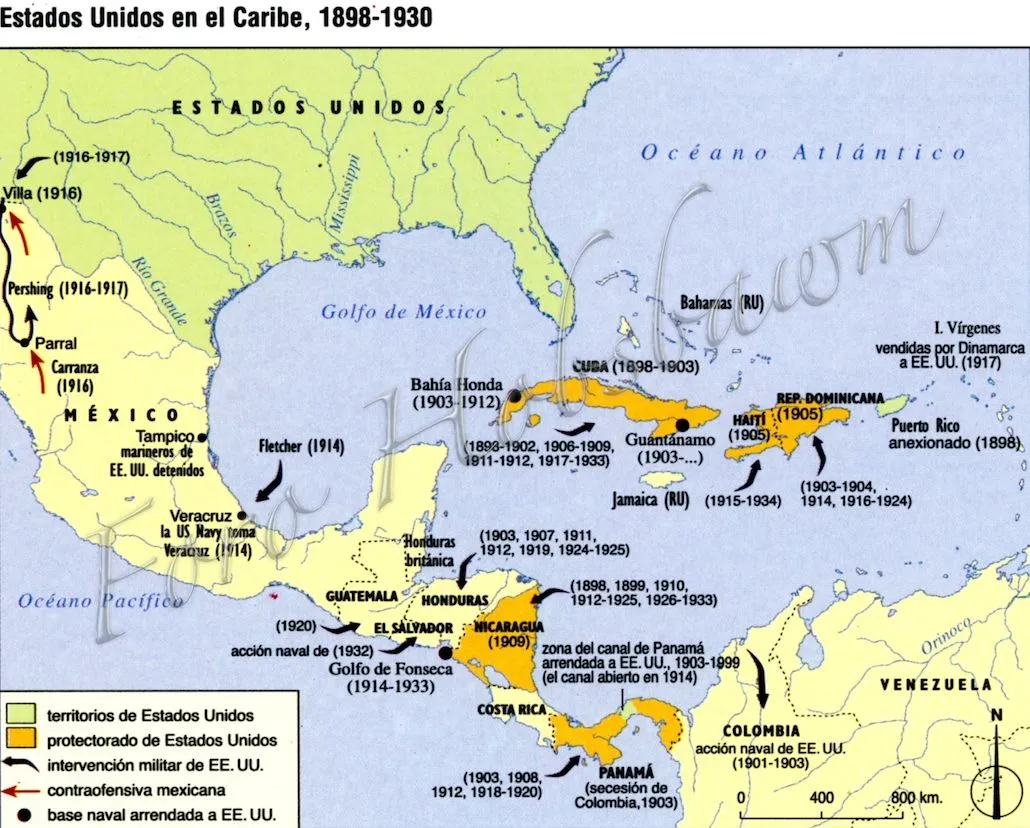 EEUU en el Caribe 1898-1930 | La Era de Hobsbawm