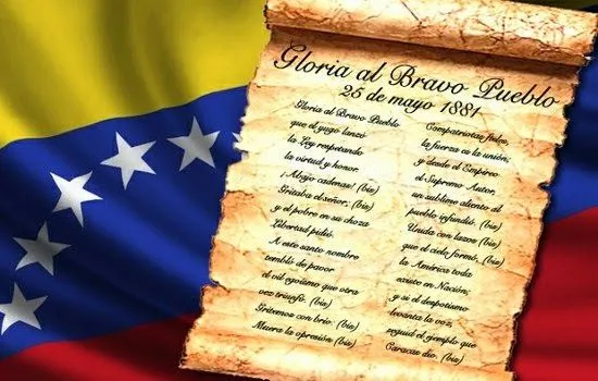 Tus Efemérides. : 25 de Mayo Día del Himno Nacional de Venezuela