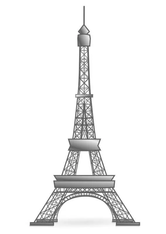 Eiffel tower coloring pages | Paris | Pinterest