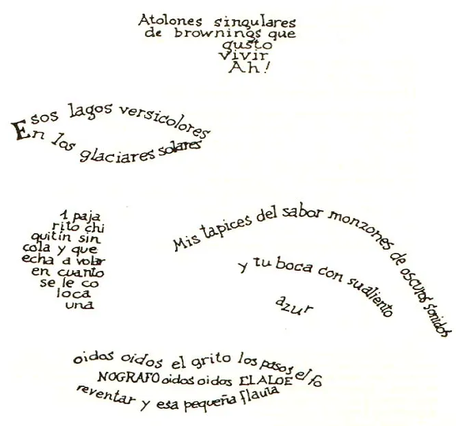 Ejemplo de caligrama faciles - Imagui