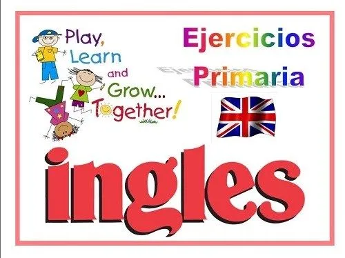 Ejercicios Inglés primaria.Fichas para niños/as de 11-12 años