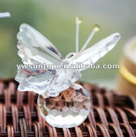 Elección Crystal Butterfly cristal de la artesanía recuerdos de la ...