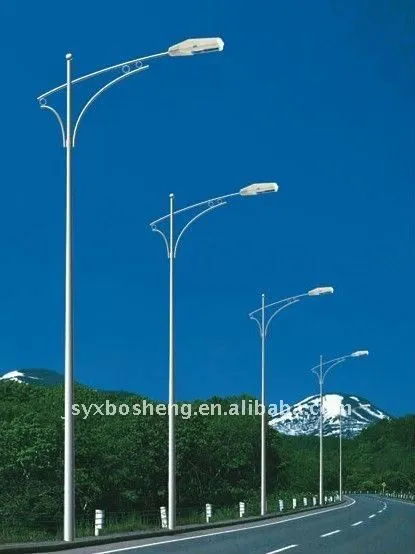 Eléctrico carretera postes de luz-Poste de lámpara-Identificación ...