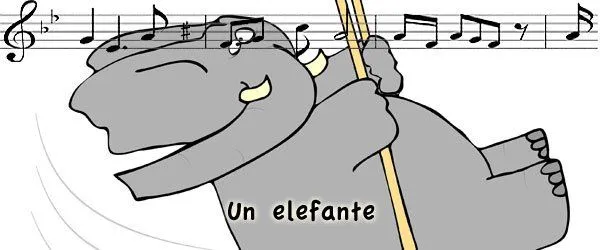 Un elefante. Canciones infantiles para niños y bebés