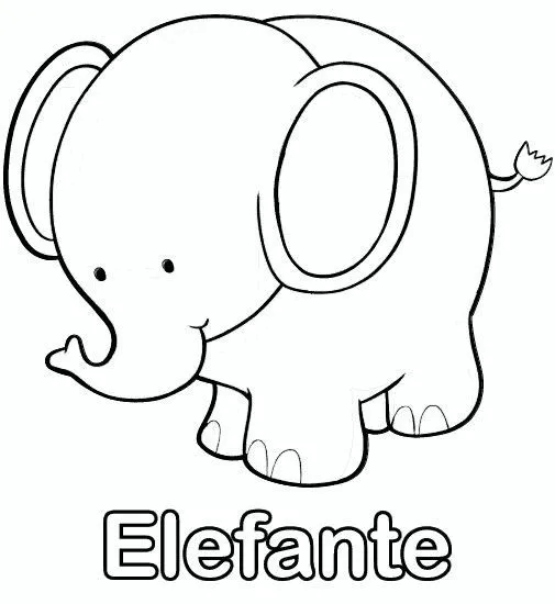 Elefante | Dibujos infantiles | Pinterest