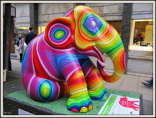 De que color es el elefante - Imagui