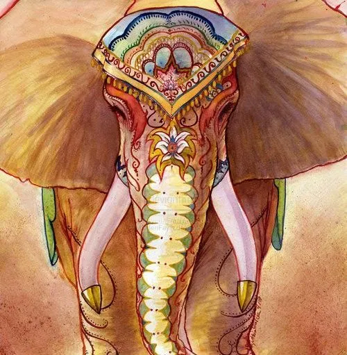 elefantes decorados de la india - Buscar con Google | DIY ...