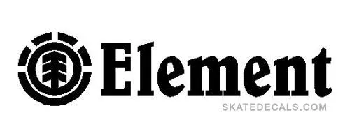 2 Element Logo Stickers Decals [element word 2] - $3.95 : Skate ...