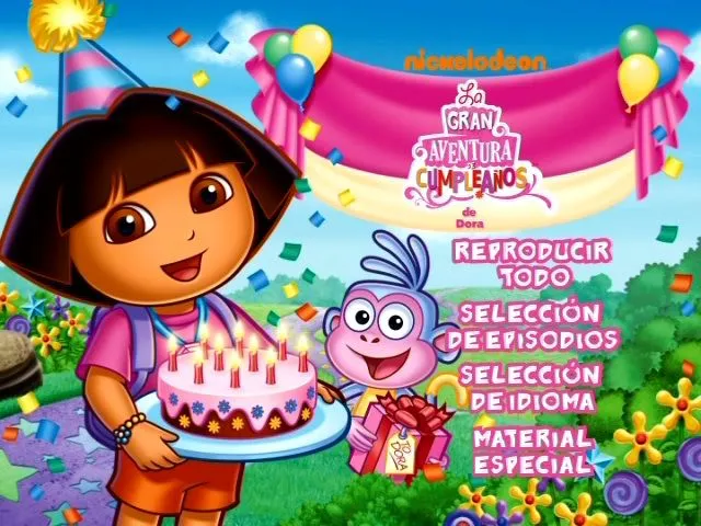 elgranlobo: La Gran aventura de cumpleaños de Dora