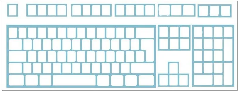 Elkin creaciones: Como hacer un teclado de PC (tarea de colegio)