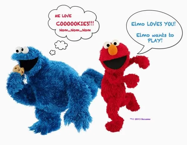 Elmo And Cookie Monster Quotes. QuotesGram