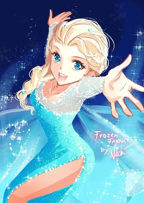 Elsa Fanart | Frozen | Know Your Meme