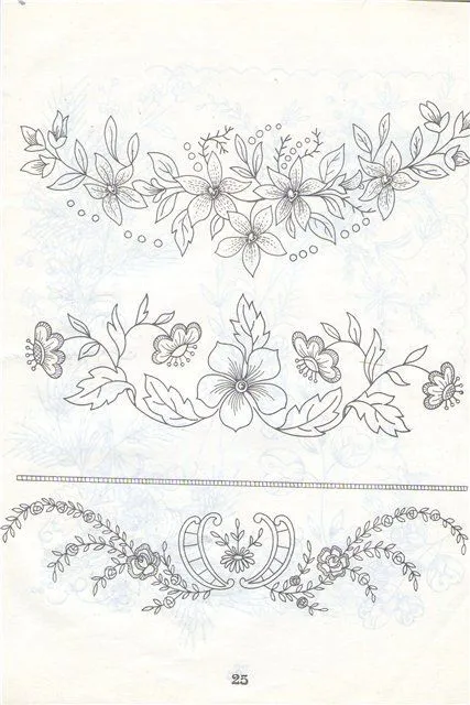 Emb. Flowers on Pinterest | Vintage Embroidery, Vintage Embroidery ...