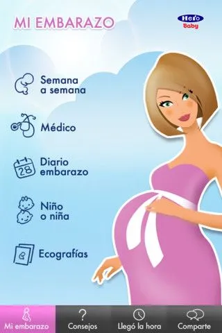 Mi embarazo al día 1.2 App for iPad, iPhone - Health & Fitness ...