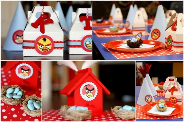 Imagenes de fiestas infantiles de Angry Birds - Imagui