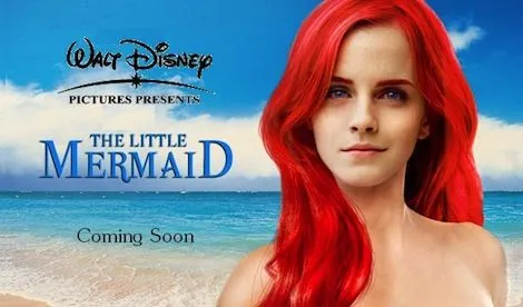 Emma Watson elegida como Ariel en vivo: THE LITTLE MERMAID: LA ...