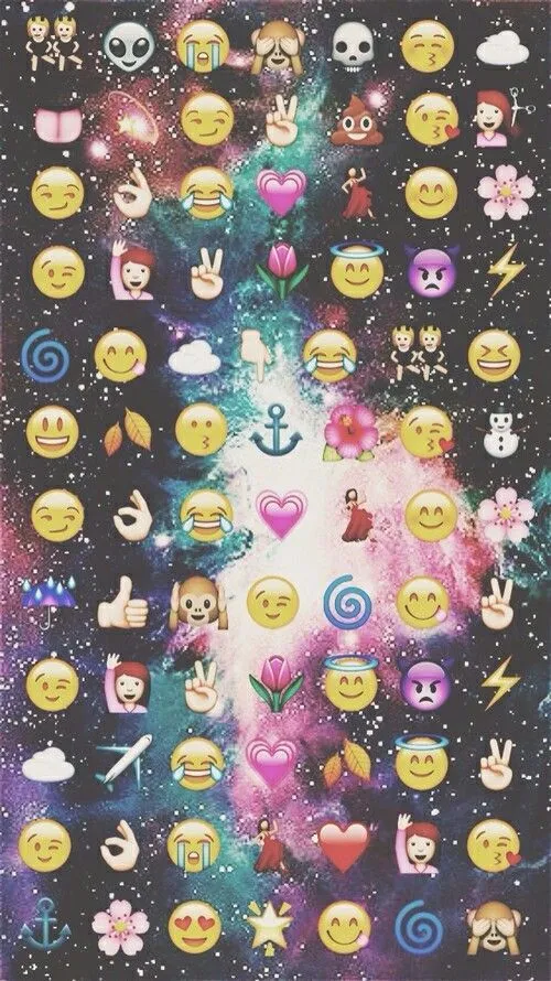 Emoji Wallpaper on Pinterest | Tie Dye Background, Phone ...