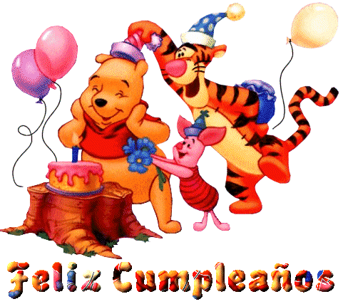 Todo enamorados: imágenes Feliz cumpleaños Winnie the pooh