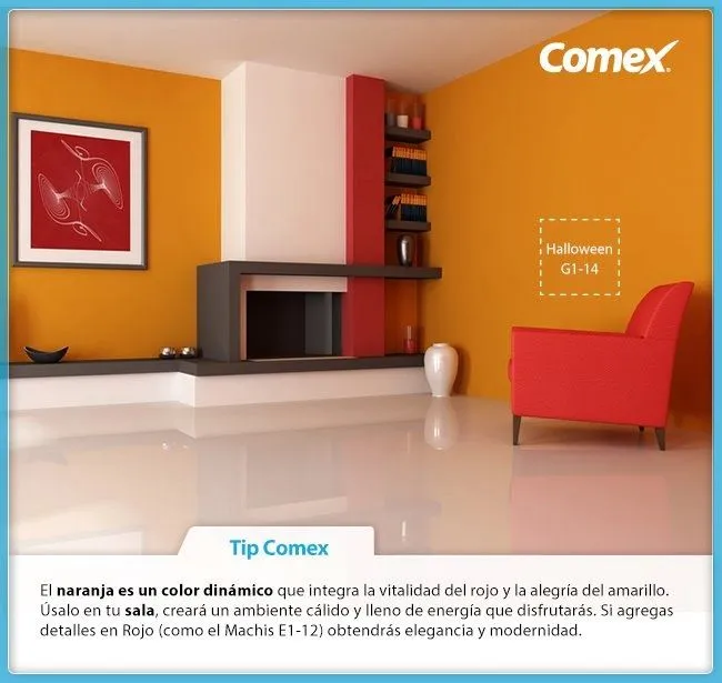 Me encanta esta combinación de colores de #comex | Home decoration ...