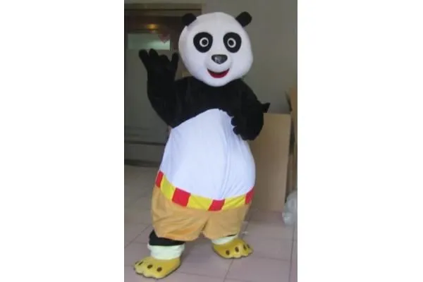 Encantadora Kung fu panda mascota Cartoon carácter disfraces para ...