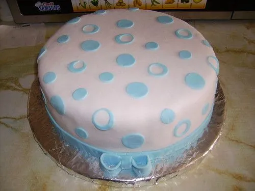 Endulzarte ♥☺: ☺ torta baby shower niño - baby shower cake ☺