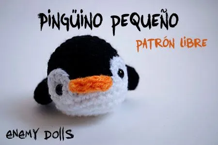Enemy Dolls: Patrón de pingüino pequeño / Little penguin pattern