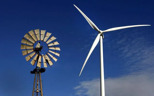 ENERGIA EOLICA Y AEROGENERADORES: planta eolica de Tamaulipas Mexico