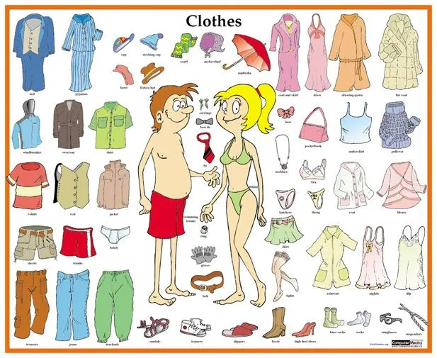 English for Adults: CLOTHES
