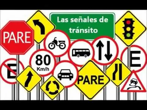 Enseñanza didáctica de las señales de transito para niños - YouTube